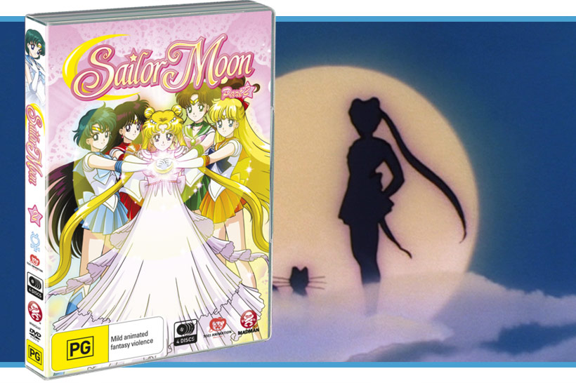 March 2016 Sailor Moon Collection 2 DVD Review, feature image