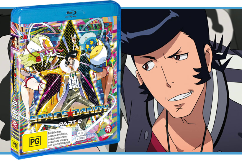 March 2016 Space Dandy Part 2 Blu-Ray Review, feature image