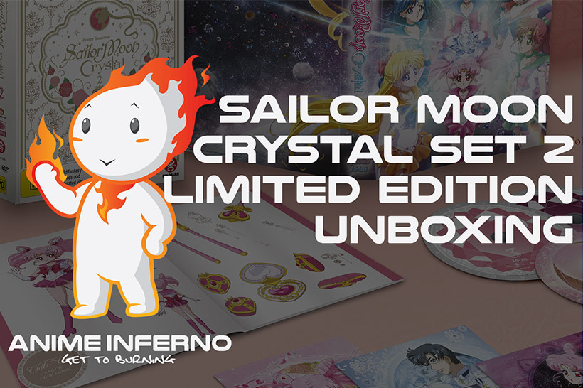 April 2017, Sailor Moon Crystal Set 2 Limited Edition unboxing feature image