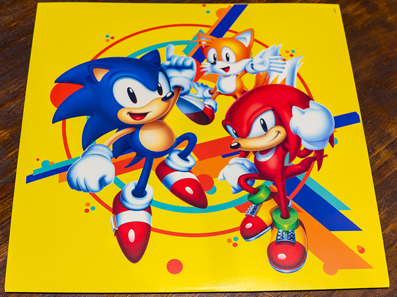 September 2017, Sonic Mania OST LP review, image 6