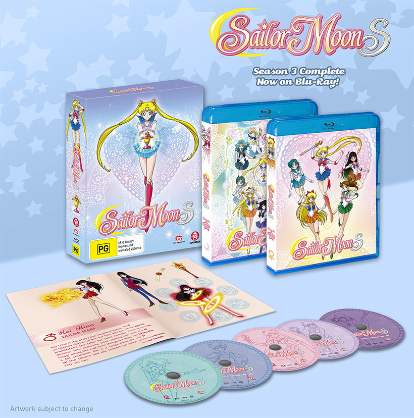 July 2018, Sailor Moon S TV set image