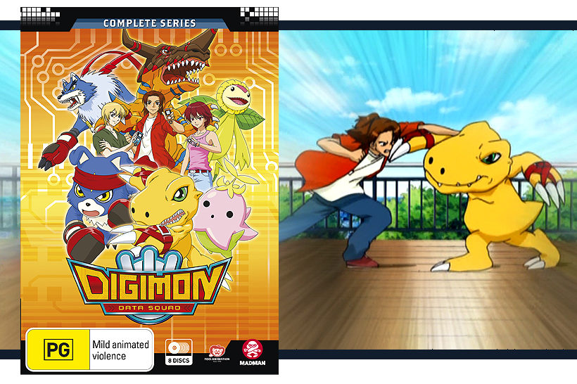 Box Dvd Anime Digimon 5 Savers Dublado + Digimon Tri