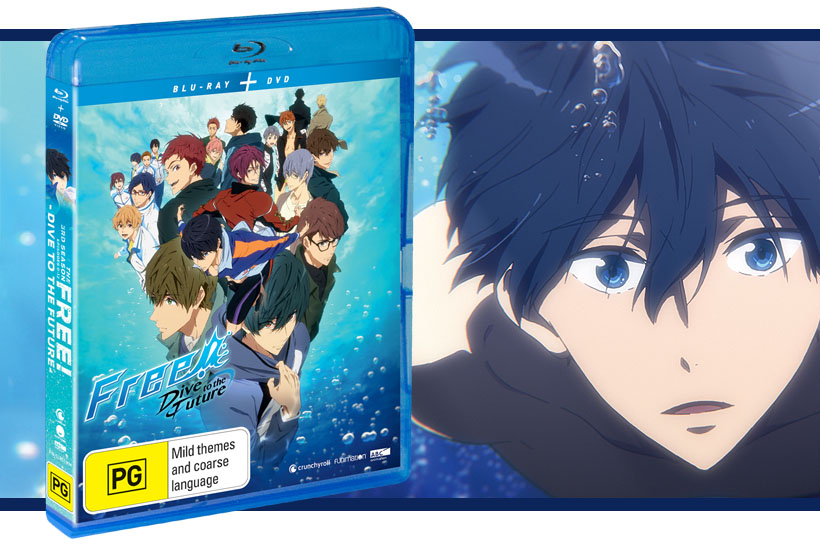 Review: Free! -Dive to the Future- Season 3 (DVD / Blu-Ray Combo) - Anime  Inferno