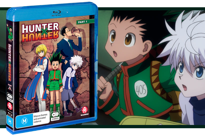 Review: Hunter X Hunter Part 1 (Eps 1-26) (Blu-Ray) - Anime Inferno