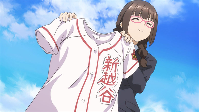 Tamayomi: The Baseball Girls Review, Fujii-sensei with their competition uniforms