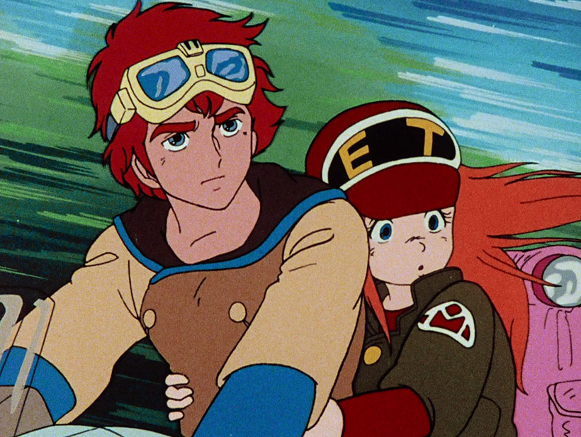 Robotech Part 3 - The New Generation, Annie and Rand on Rand's Cyclone