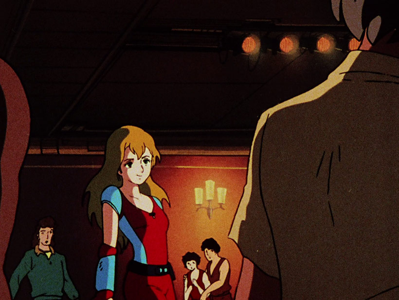 Robotech Part 3 - The New Generation, Rook at the bar watching Yellow Dancer