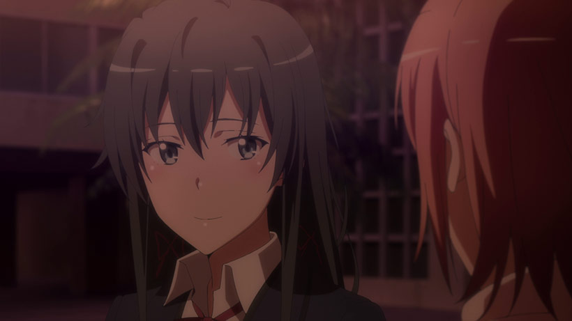 My Teen Romantic Comedy SNAFU Climax Complete Season 3, Yukino with Yui at school in the afternoon